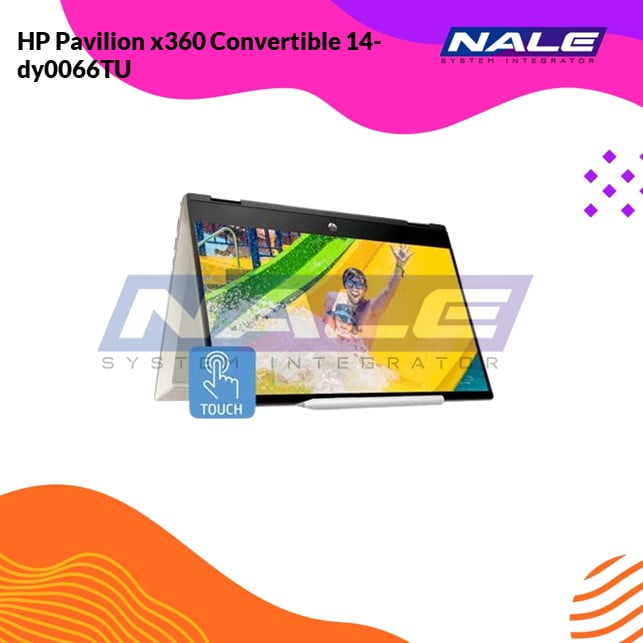 1 HP Pavilion x360 Convertible 14-dy0066TU (Intel®Core i7-1165G7/2x4GB 3200/512GB-SSD) - Gambar 1